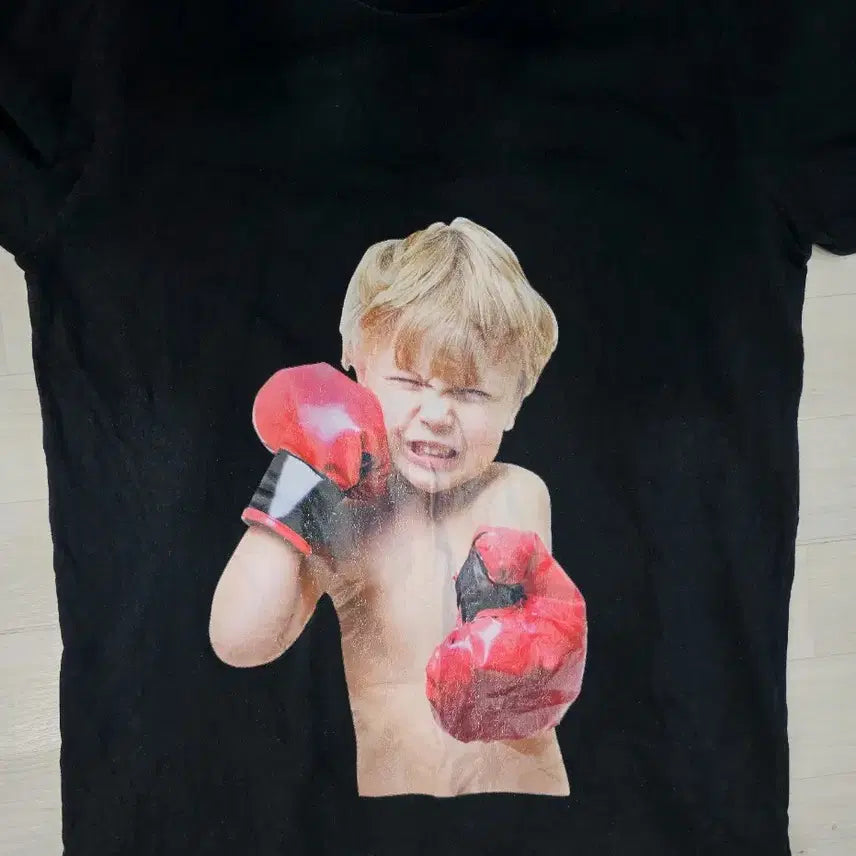 [BUNJANG] Vintage Baby T-Shirt Black 2XL / (Y)빈티지 베이비 반팔 티셔츠 블랙 2XL
