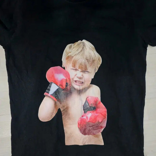 [BUNJANG] Vintage Baby T-Shirt Black 2XL / (Y)빈티지 베이비 반팔 티셔츠 블랙 2XL
