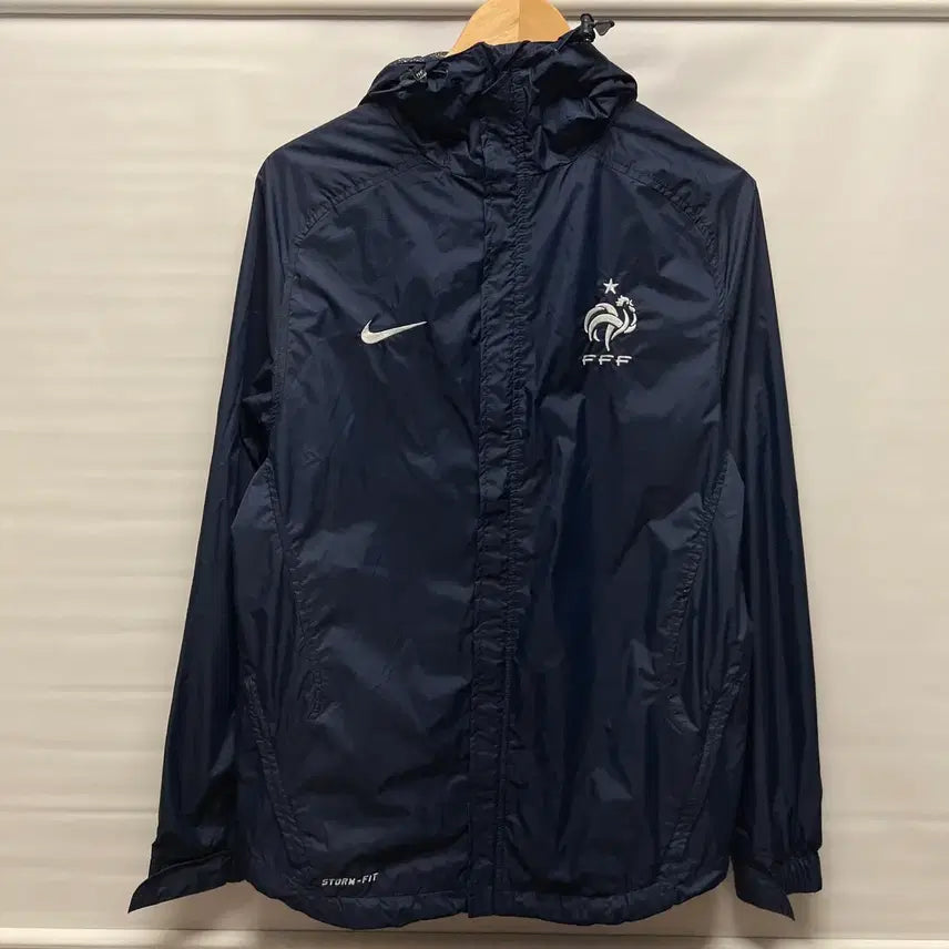 [BUNJANG] Nike France National Football Team Storm-FIT Training Windbreaker Navy / [정품/95] 나이키 프랑스 축구 국대 스톰핏 네이비 트레이닝 바람막이