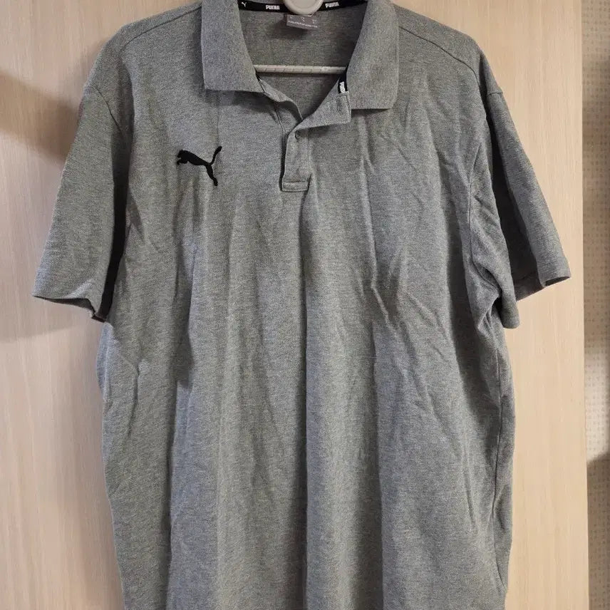 [BUNJANG] Puma Men's Collar T-Shirt Size 105 / [무료배송]푸마 반팔 카라티 남자105