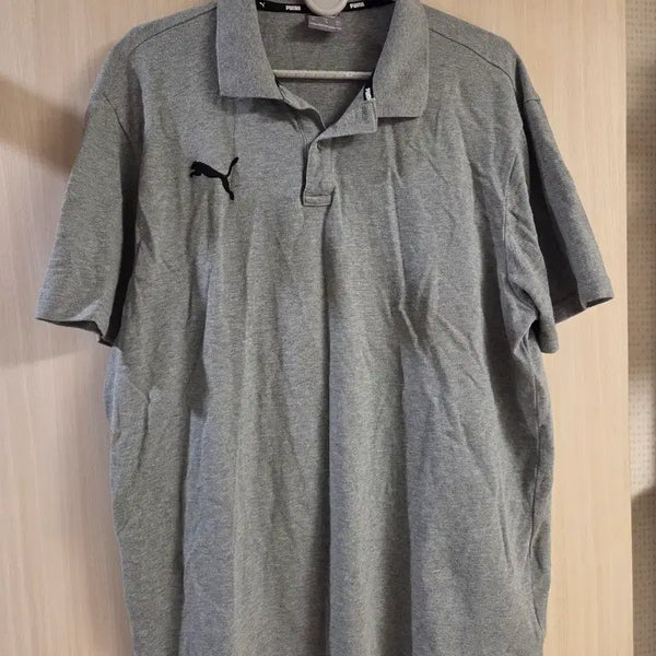 [BUNJANG] Puma Men's Collar T-Shirt Size 105 / [무료배송]푸마 반팔 카라티 남자105