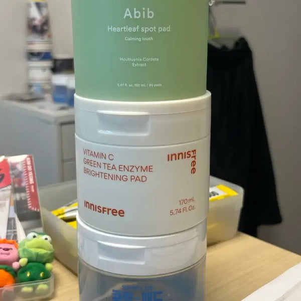 [BUNJANG] Skincare Toner Pad Containers Set / 토너패드 통 케이스 팔아여 아비브 이니스프리 셀퓨전씨