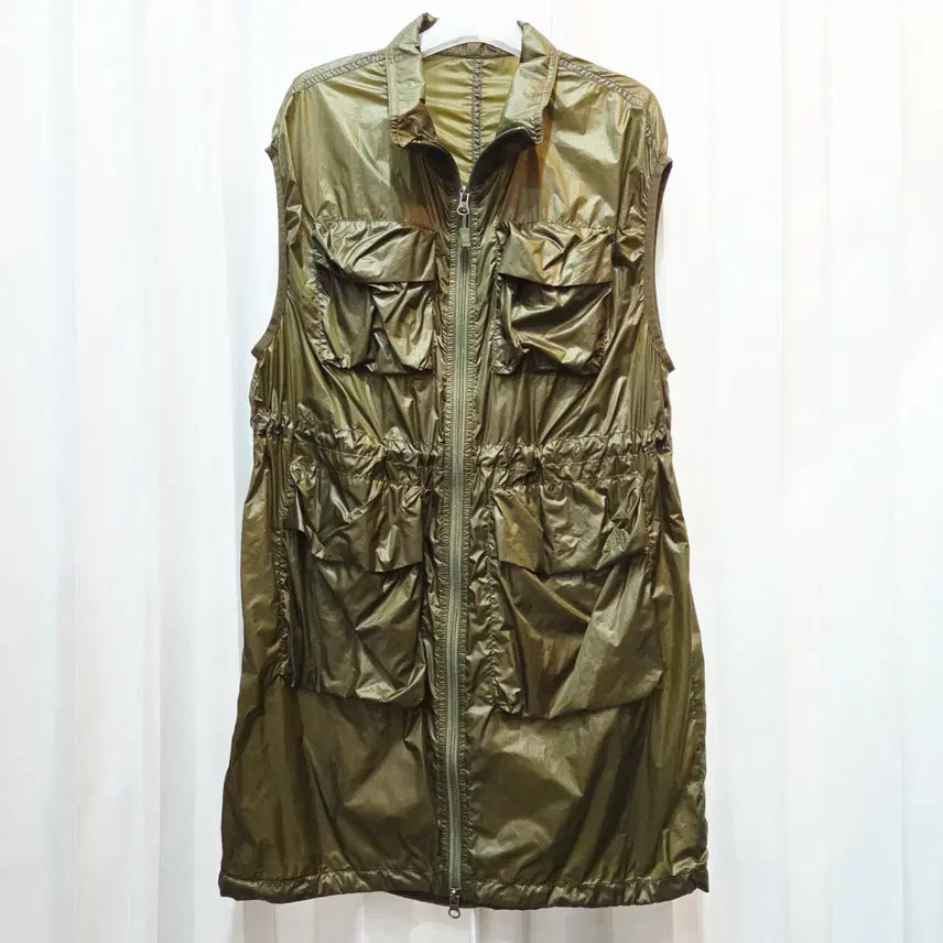 [BUNJANG] Kolon Sport Lightweight Vest Dress Khaki XL / XL 코오롱 카키 초경량 조끼 원피스 C615