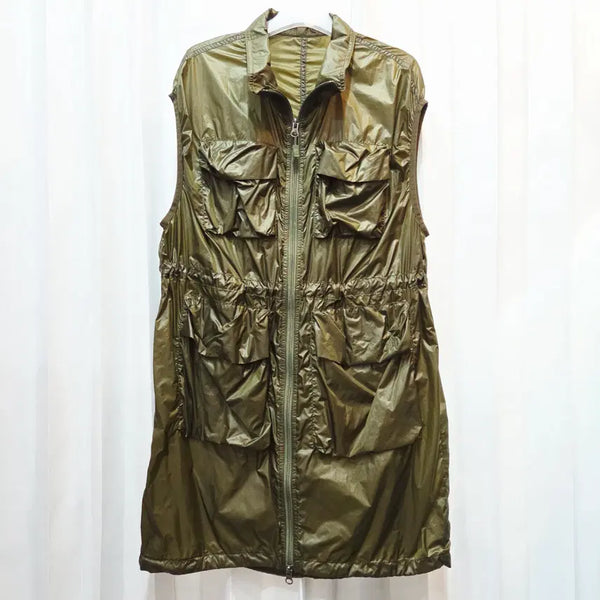 [BUNJANG] Kolon Sport Lightweight Vest Dress Khaki XL / XL 코오롱 카키 초경량 조끼 원피스 C615
