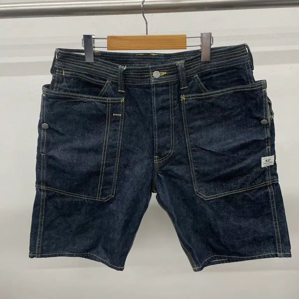 [BUNJANG] SASSAFRAS Denim Shorts L Size / SASSAFRAS 사사프라스 데님 반바지 L사이즈