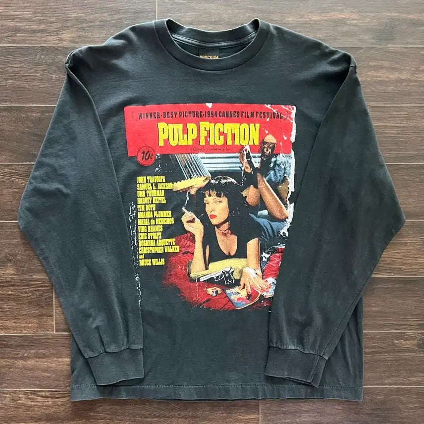 [BUNJANG] Pulp Fiction Bootleg Long Sleeve T-Shirt XL / [XL] 영화 펄프픽션 부트렉 롱슬리브