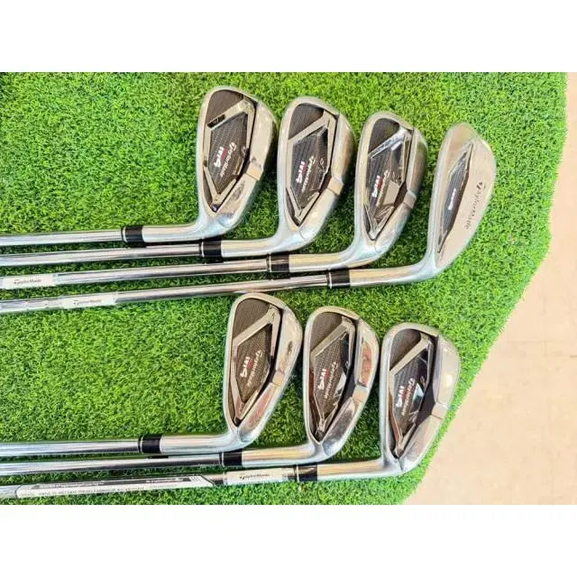 [BUNJANG] TaylorMade M4 5-P,S 7 Iron Set KBS MAX R Shaft / 테일러메이드 M4 5-P,S 7아이언 KBS MAX R