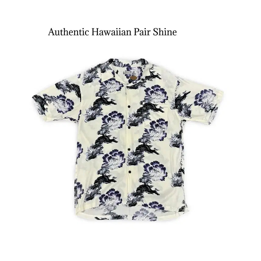 [BUNJANG] Authentic Hawaiian Short Sleeve Shirt / (100)Authentic Hawaiian 반팔 셔츠