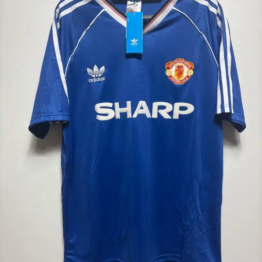 [BUNJANG] Manchester United 88/90 Third Kit Football Jersey L / 새상품) 맨유 8890 써드 유니폼