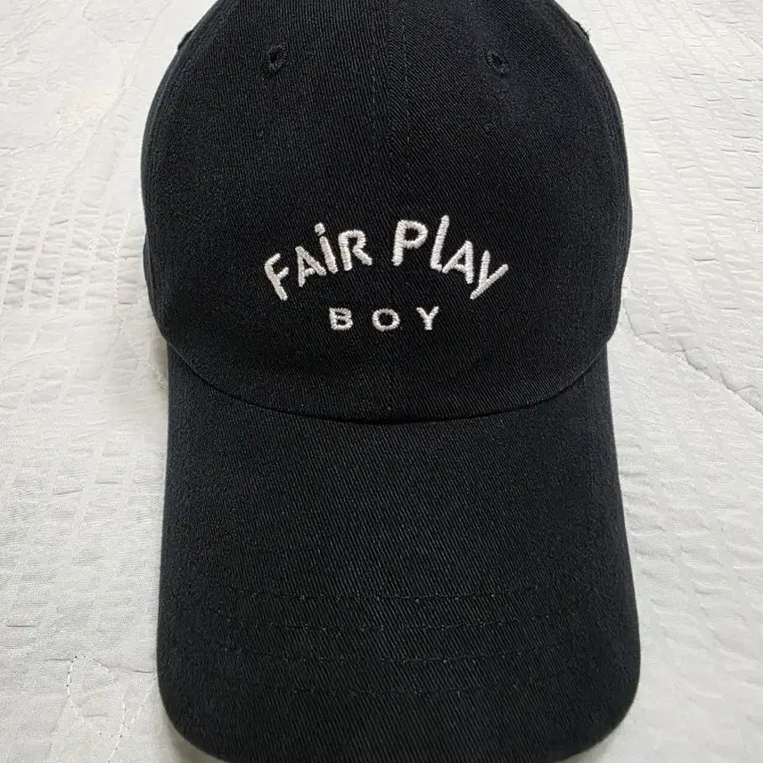 [BUNJANG] Tennis Boy Club Black Cap / 테니스보이클럽 검정색 모자 볼캡 Tennis boy club