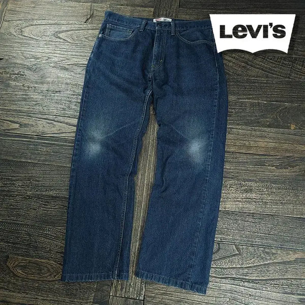 [BUNJANG] Levi's 505 Straight Denim Jeans / 리바이스 505 스트레이트 데님 팬츠 청바지 M21823