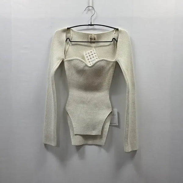 [BUNJANG] Khaite Maddie Rib Knit Top S / 0212 (KHAITE)케이트 매디 립 니트 탑 S