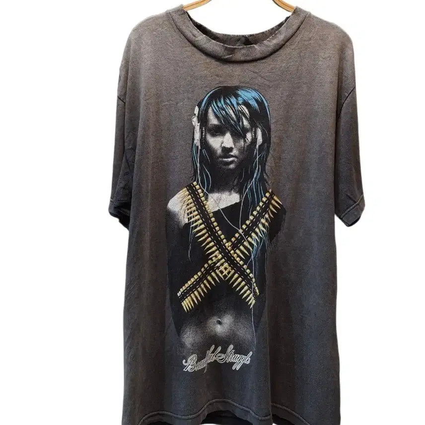 [BUNJANG] Beautiful Struggle Graphic T-Shirt / Beautiful Struggle 그래픽 티셔츠