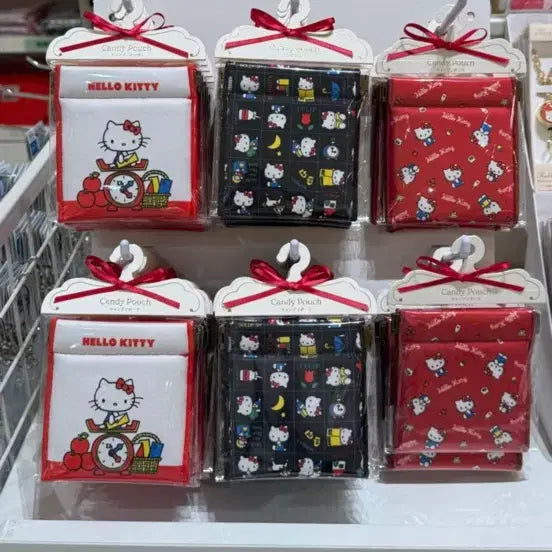 [BUNJANG] Hello Kitty Candy Pouch White / 헬로키티 갠디 파우치 화이트