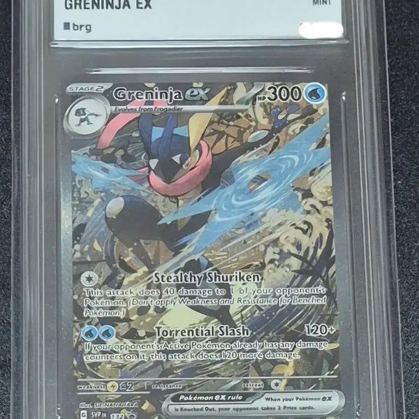 [BUNJANG] Pokemon Card North American Edition Greninja BRG9 Graded Card / 포켓몬카드 북미판 개굴닌자 brg9등급