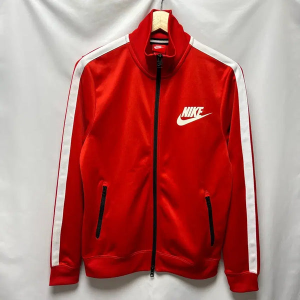 [BUNJANG] Nike Swoosh Sideline Track Top Jersey - Red, Size M / [정품/M] 나이키 스우시 사이드라인 레드 트랙탑 져지