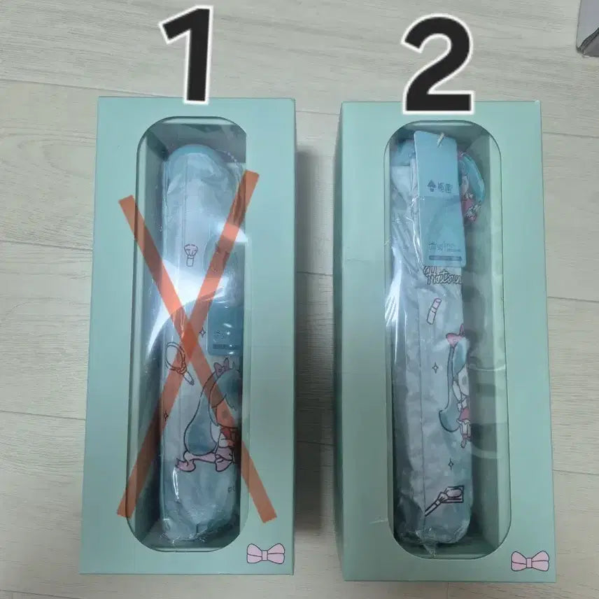 [BUNJANG] Hatsune Miku Folding Umbrella / 하츠네 미쿠 접이식 우산 새상품