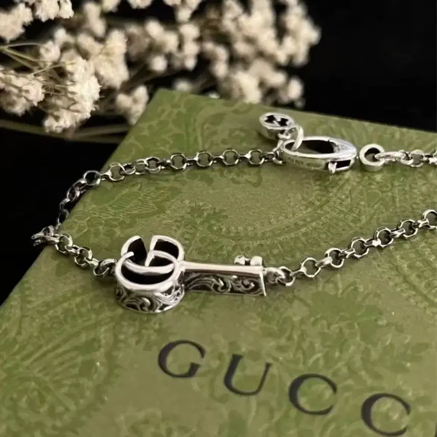 [BUNJANG] Gucci Key Necklace Silver 925 / 구찌 키 목걸이 실버 18
