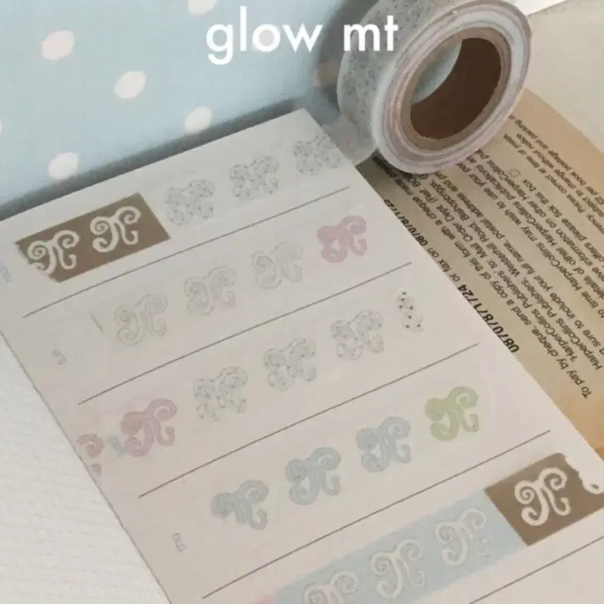 [BUNJANG] Trust My Vibes Glow Masking Tape / 트러스트마이바이브 트마바 glow 마스킹테이프 마테 띵