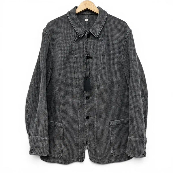[BUNJANG] Outil Veste Agnat French Coverall Jacket Charcoal Cotton / 우티 베스트 아냐 프렌치 커버올 자켓
