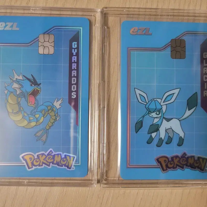 [BUNJANG] Pokemon Iglee Transit Card Glaceon Gyarados / 포켓몬 이즐 교통카드 글레이시아 갸라도스