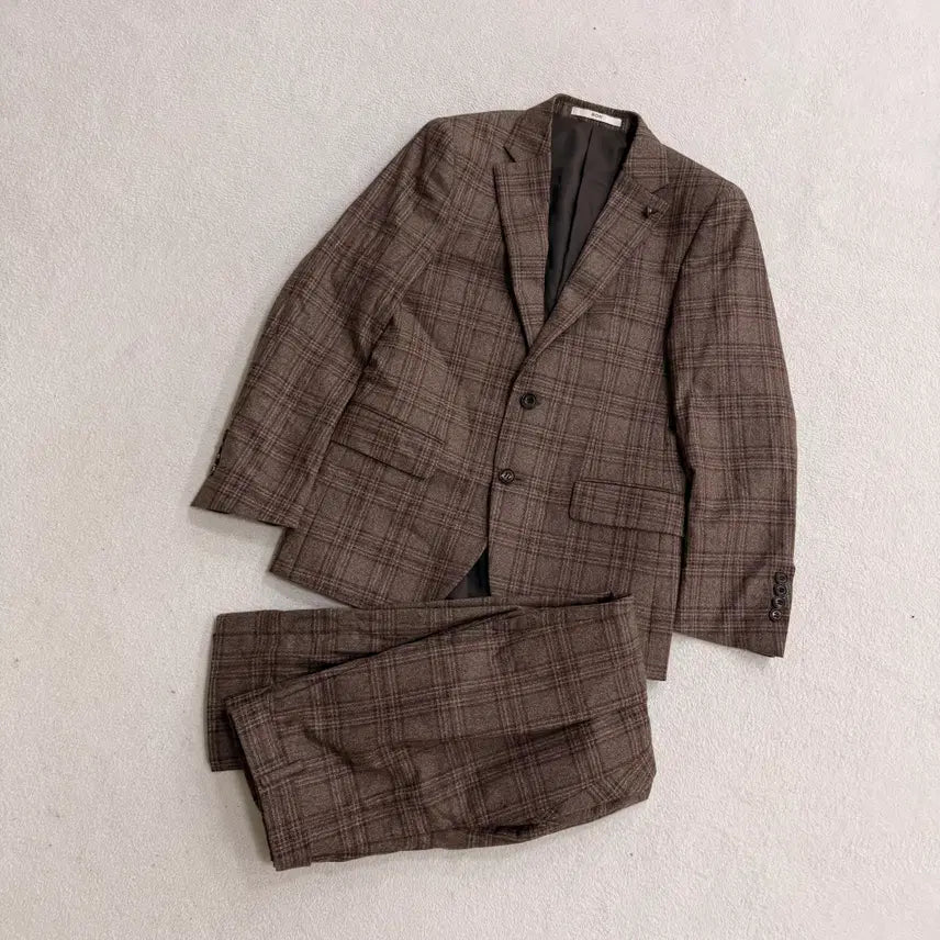 [BUNJANG] 95 BON Check Suit Set-up / 95 BON 체크 정장 셋업 0722T2