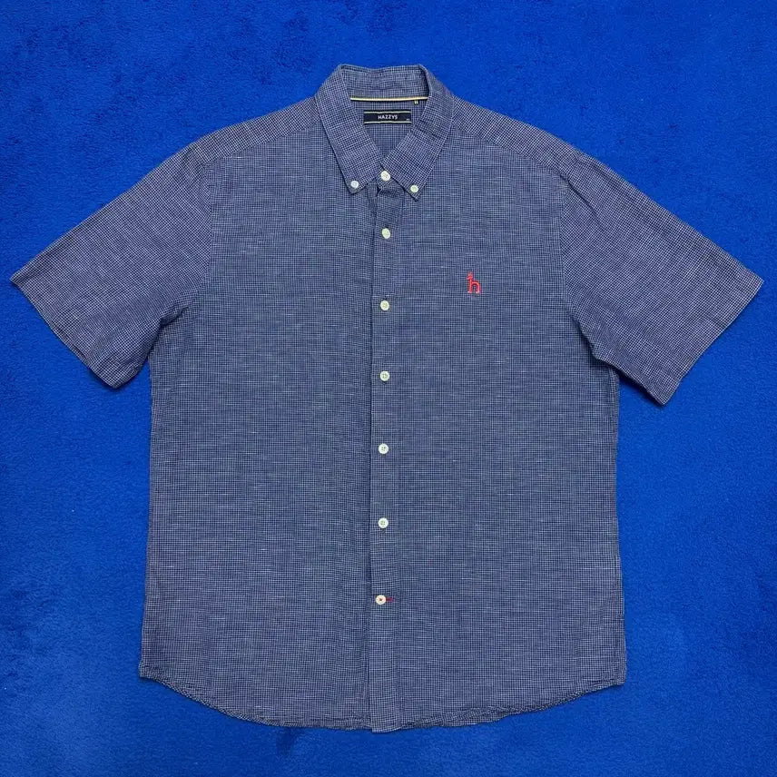 [BUNJANG] HAZZYS Men's Short Sleeve Shirt Size 100 / HAZZYS 헤지스 반팔 셔츠100