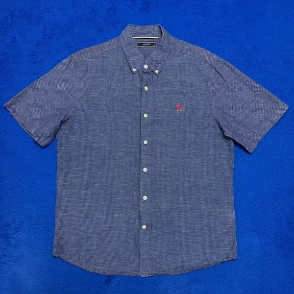 [BUNJANG] HAZZYS Men's Short Sleeve Shirt Size 100 / HAZZYS 헤지스 반팔 셔츠100