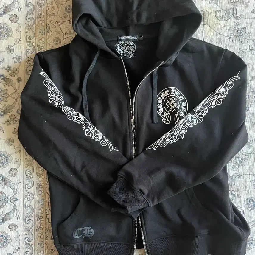 [BUNJANG] Chrome Hearts Zip-Up Hoodie / 크롬하츠 후드집업