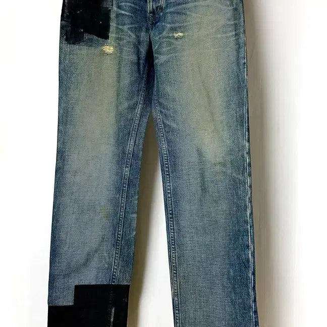 [BUNJANG] Helmut Lang 1997 Archive Washed Denim Jeans / 헬무트랭 1997s BK 2Type Washed Denim