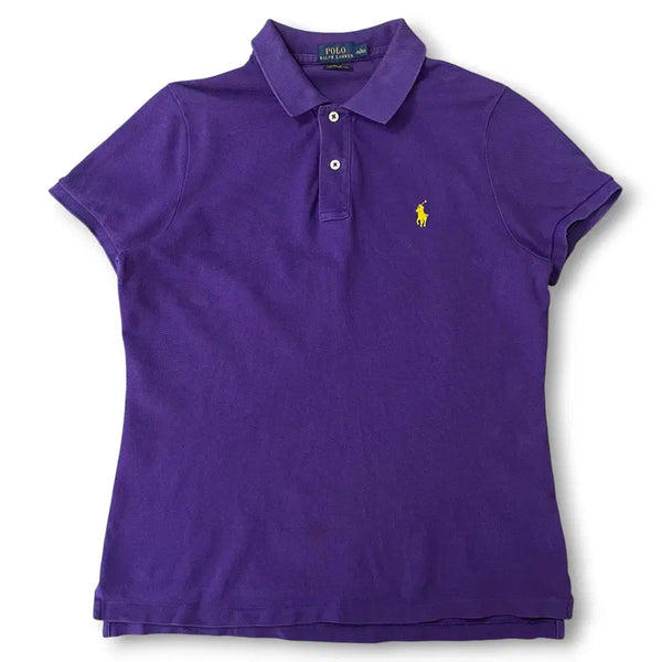 [BUNJANG] Polo Ralph Lauren Deep Purple Skinny Fit Polo T-Shirt L / 폴로랄프로렌 딥퍼플 스키니핏 카라 반팔티 L