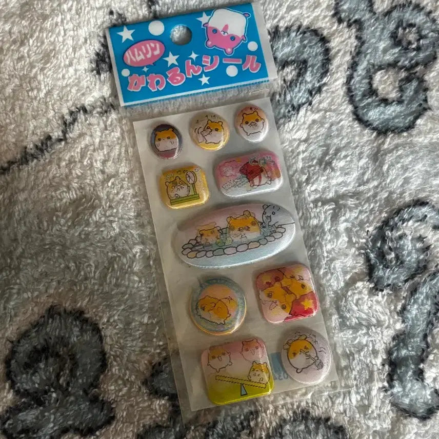 [BUNJANG] Classic Hamster Lenticular Sticker / 고전햄랜티큘러스티커