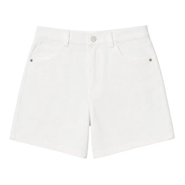 [BUNJANG] Simply White Hot Pants - Women's Size 27 / 여성27/ 심플리 화이트 핫 팬츠 6-100