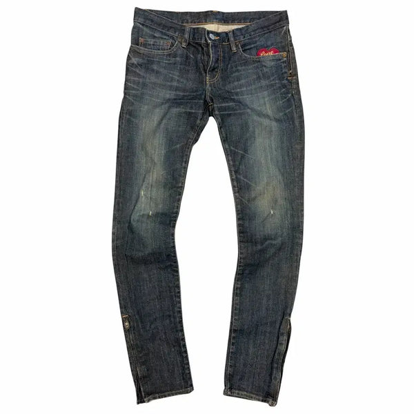 [BUNJANG] Hysteric Glamour Love Buzz Y2K Denim Skinny Jeans (M) / 히스테릭 글래머 y2k Love Buzz 데님 스키니진 M