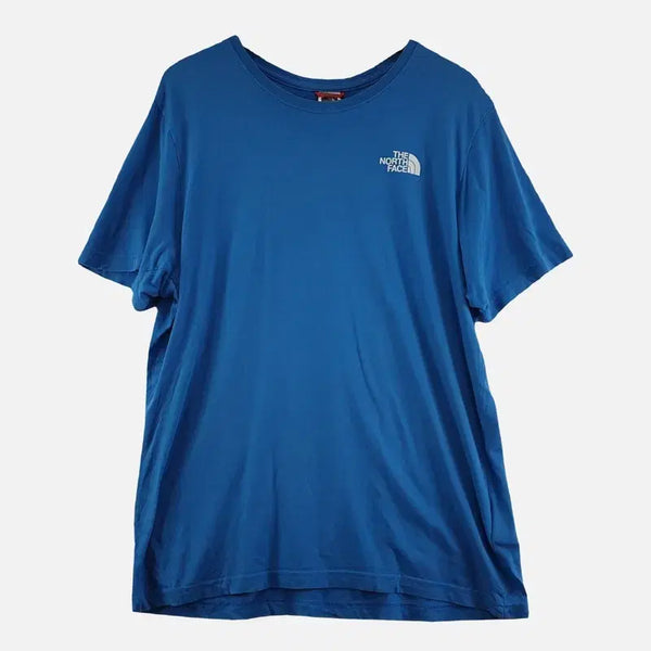 [BUNJANG] The North Face Blue Men's Short Sleeve T-Shirt M N8373 / 노스페이스 블루 남자 반팔티 M N8373