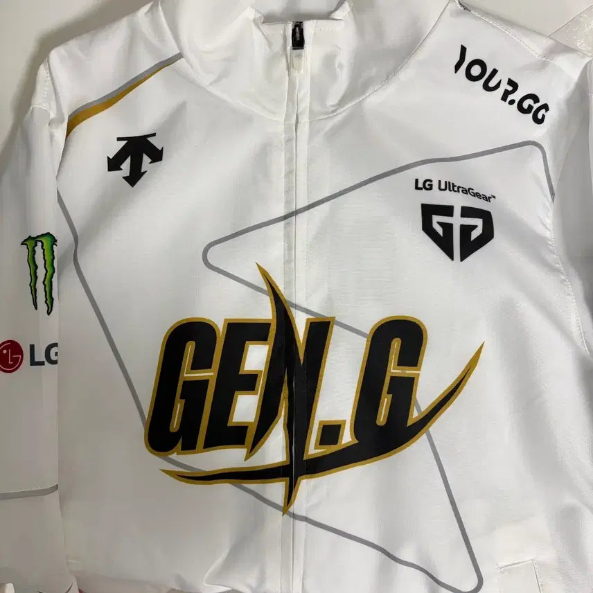 [BUNJANG] Descente x Gen.G 2024 Worlds Jacket Uniform Chovy White Size 90 / 데상트&젠지 24월즈 자켓 유니폼 쵸비