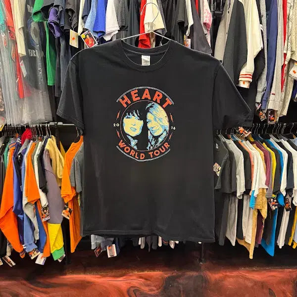 [BUNJANG] Heart Band 2016 World Tour Official T-Shirt XL / 2016년 빈티지 Heart 밴드 월드 투워 공식 티셔츠
