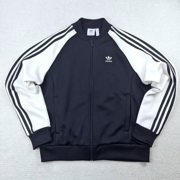 [BUNJANG] Adidas SST Track Jacket Black/White / 아디다스 SST 트랙 자켓 블랙:화이트