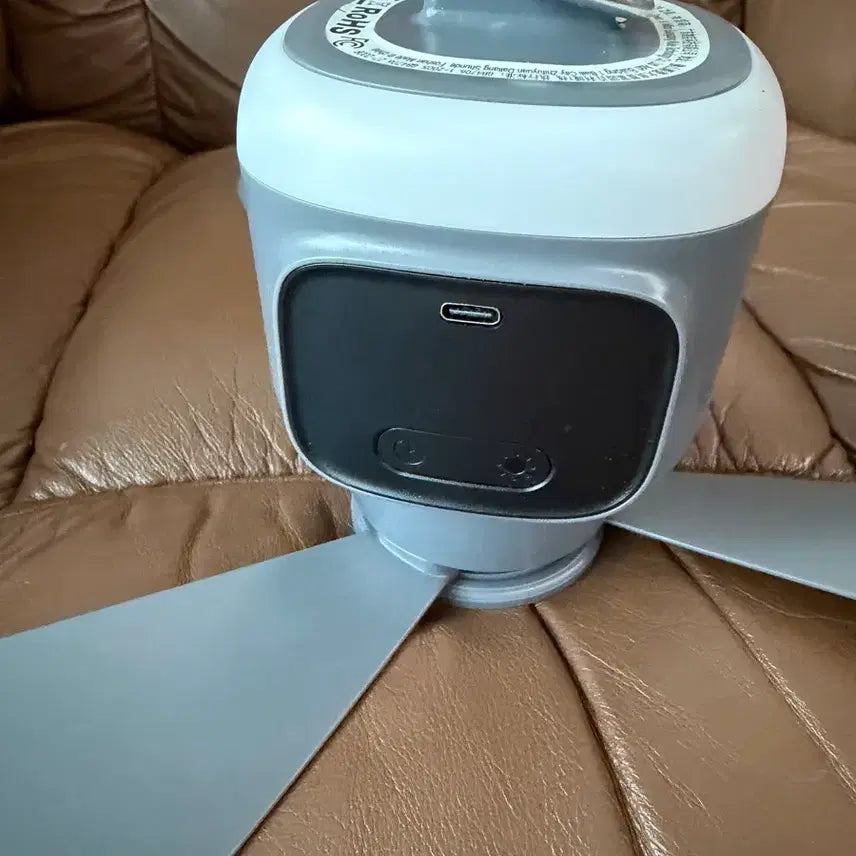 [BUNJANG] Camping USB C-Type Rechargeable Ceiling Fan with Bonus Mini Fan / 캠핑용 실링팬
