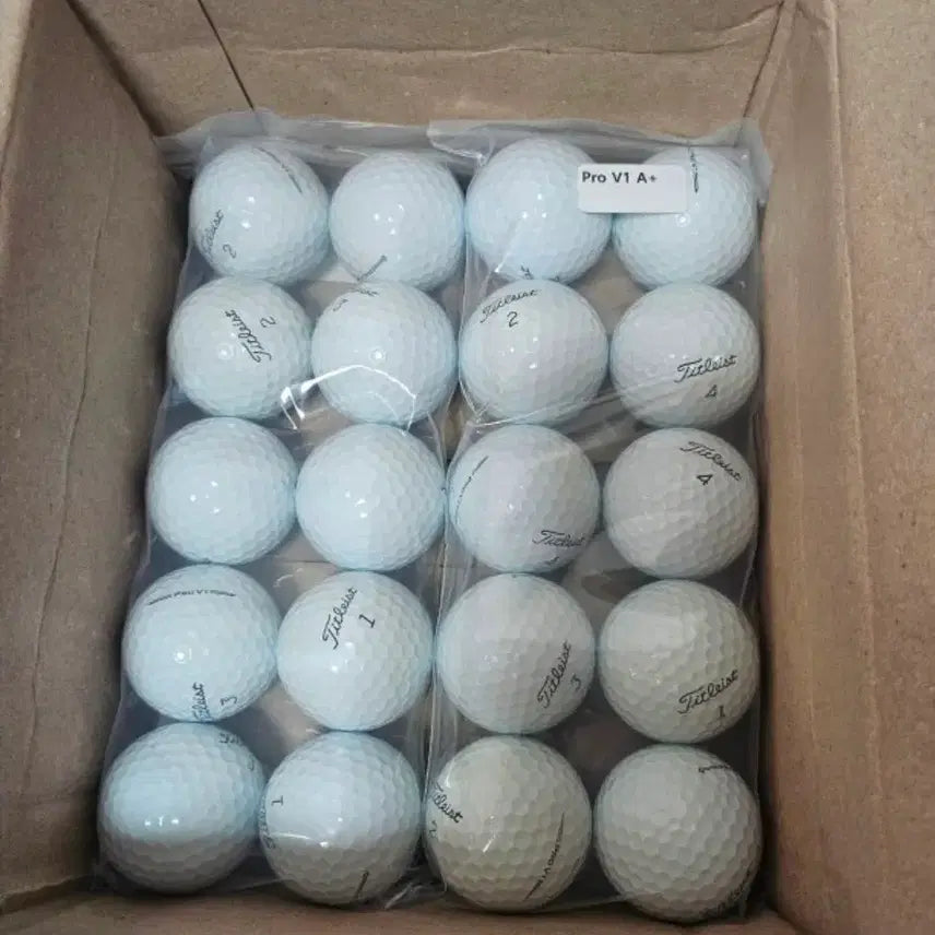 [BUNJANG] Titleist Pro V1 / V1x A+ / A Grade Golf Balls (20-Count) / 타이틀리스트 Pro V1 ,x A+ /A 골프공 20구