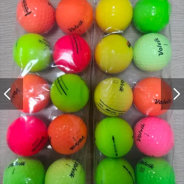[BUNJANG] Volvik Golf Balls Color Balls 50 Balls / 볼빅 골프공 컬러볼 50구
