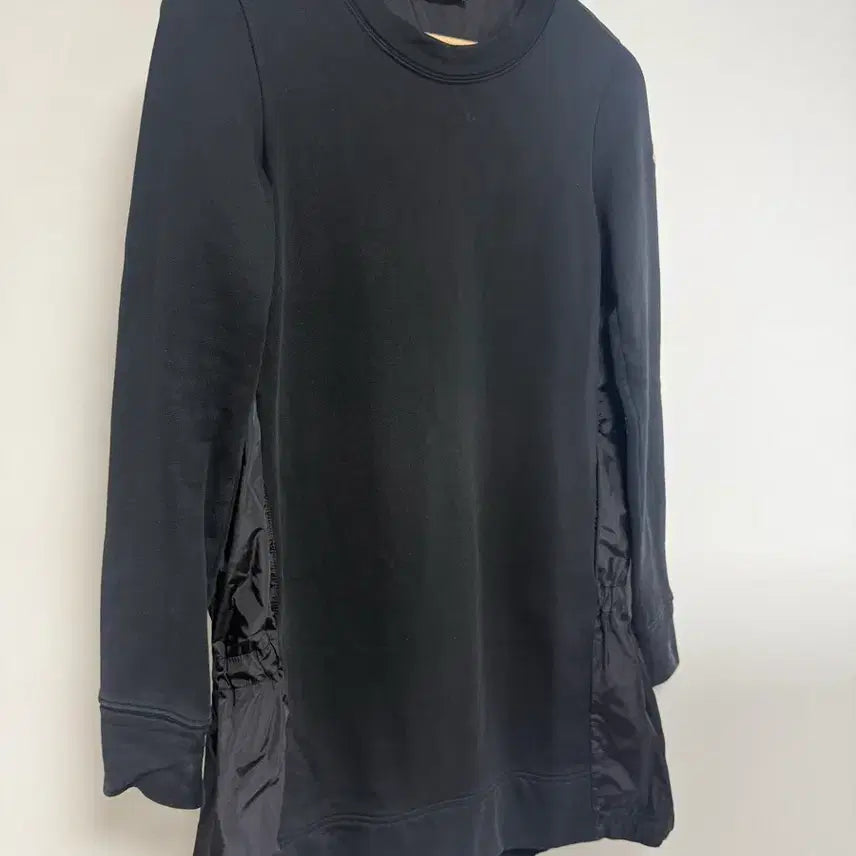 [BUNJANG] Moncler Nylon Panel Sweatshirt Dress / 몽클레어 나일론 패널 스웨트 원피스/튜닉