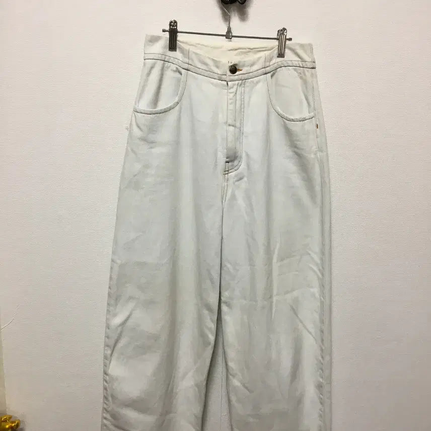 [BUNJANG] MM6 Maison Margiela Women's Wide Leg Pants / MM6메종마르지엘라 여성 와이드 팬츠