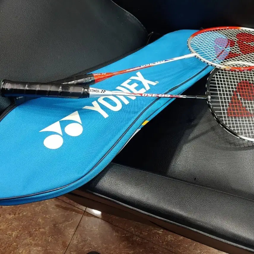 [BUNJANG] Yonex GR-350 Badminton Racket Set (2 Units) / 요넥스 배드민턴 라켓 GR-350 2개 세트