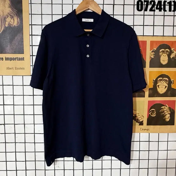 [BUNJANG] OLZEN Navy Short Sleeve Polo T-Shirt Size 110 / OLZEN 네이비 110