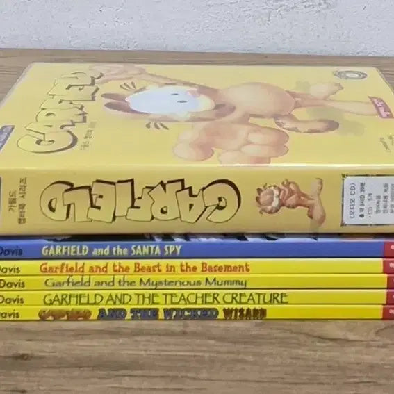 [BUNJANG] Garfield Audiobook Series Vol. 1-5 + CD / 가필드 오디오북 시리즈 1-5권 + CD