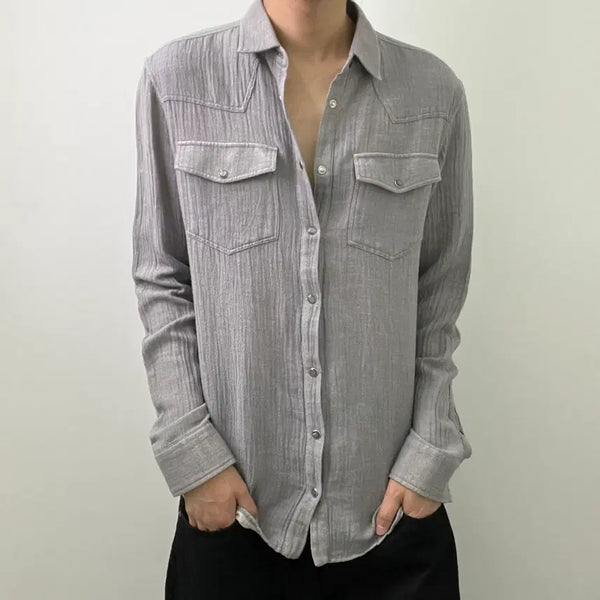 [BUNJANG] Balmain Pierre Balmain Vintage Western Shirt / Balmain 피에르 발망 빈티지 웨스턴 셔츠 48