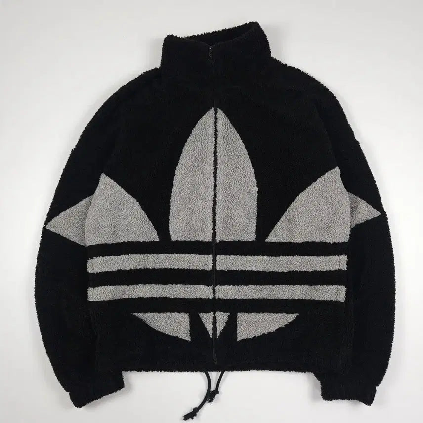[BUNJANG] Adidas Firebird Big Logo Fleece Jacket 2XL / 아디다스 파이어버드 빅로고 후리스 [2XL]