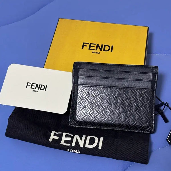 [BUNJANG] Fendi Card Holder Black / 펜디 카드 지갑 블랙