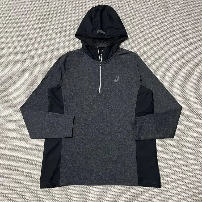 [BUNJANG] Asics Long Sleeve Functional Hoodie T-Shirt / L 아식스 기능성 후디 긴팔티 B.7909